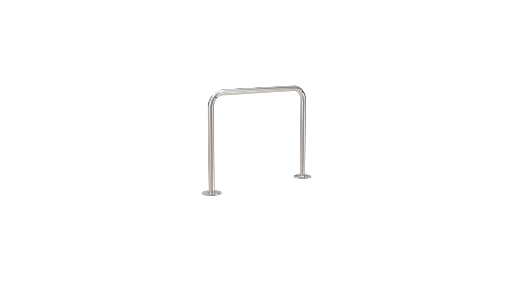 Fahrradbügel, Anlehnbügel - für 2 Fahrräder - Breite: 100 cm - Edelstahl