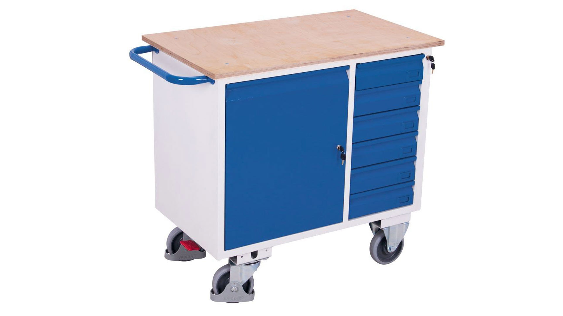 Werkstattwagen mit 6 Schubladen