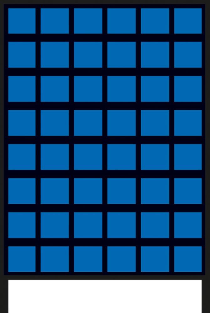 Kleinteileregal, Magazinregal für Sichtlagerkästen, einseitig