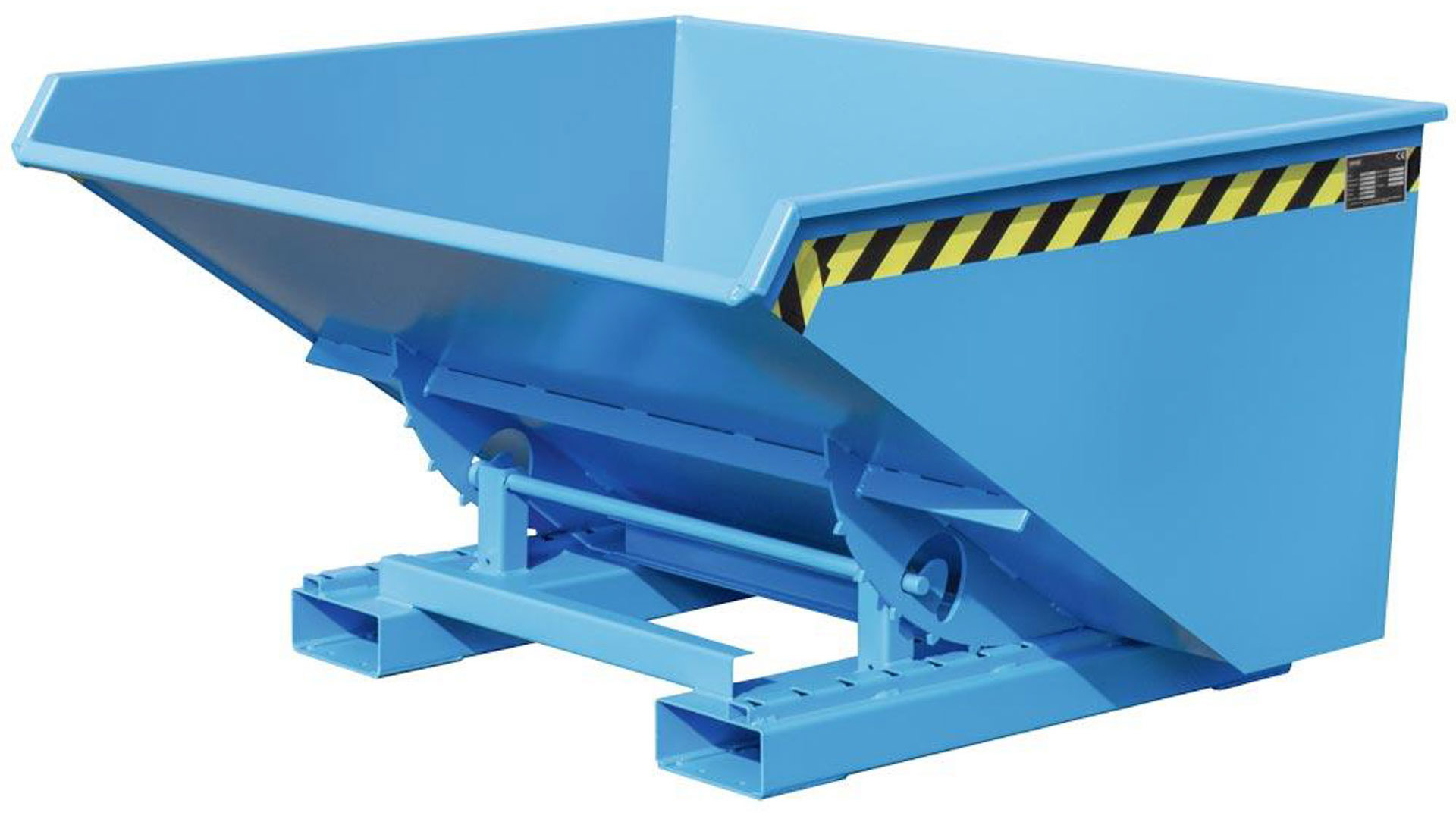 Späne-Selbstkippbehälter mit Abrollsystem