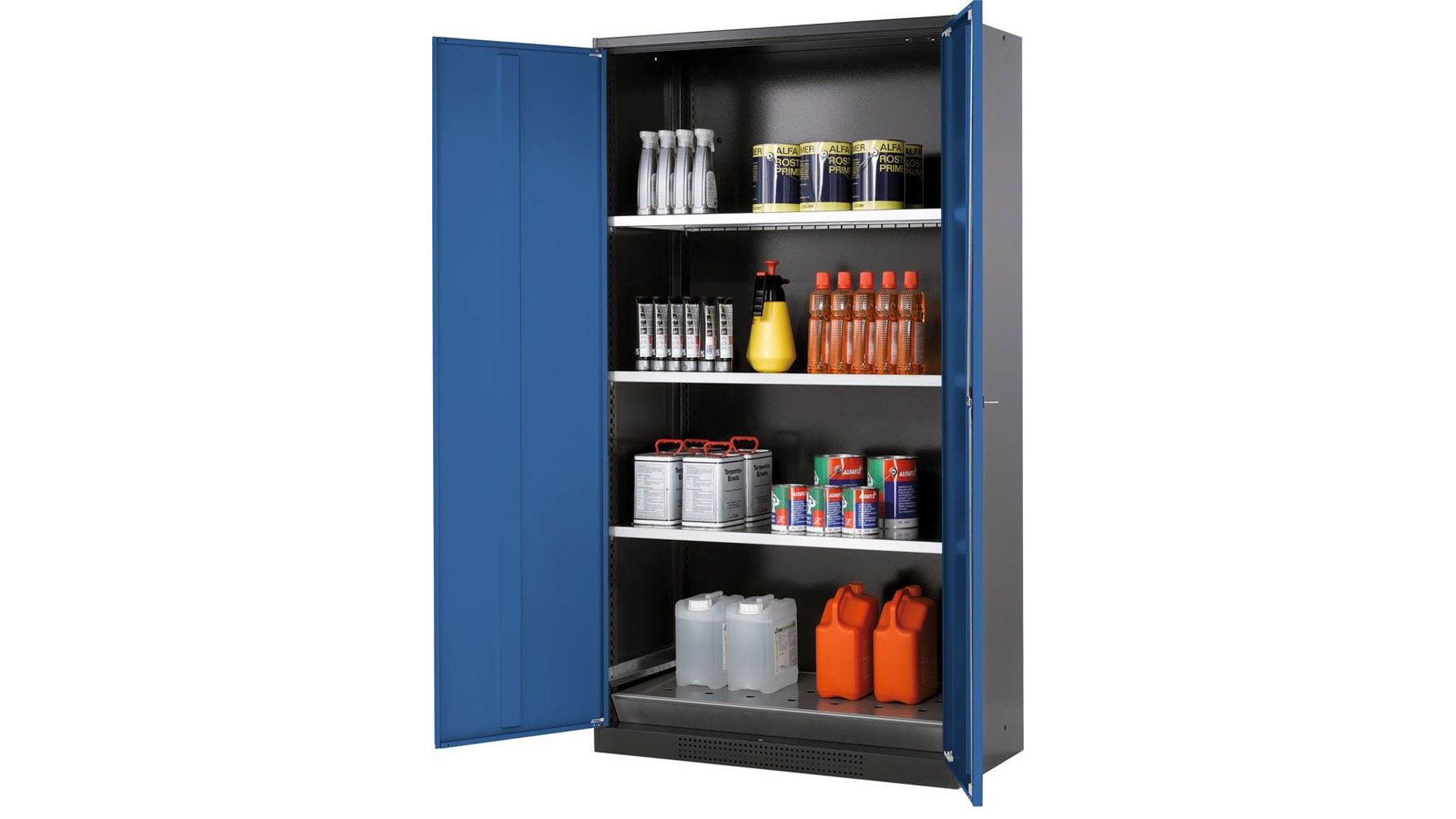 Gefahrstoffschrank, Chemikalienschrank