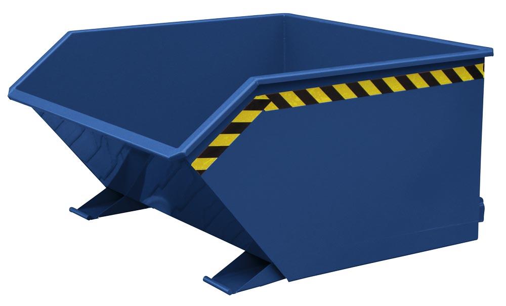 Kippbehälter in niedriger Bauhöhe