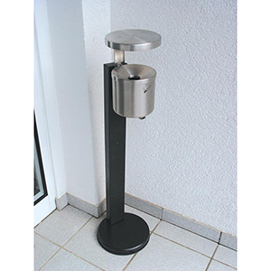 Wandaschenbecher am Ständer