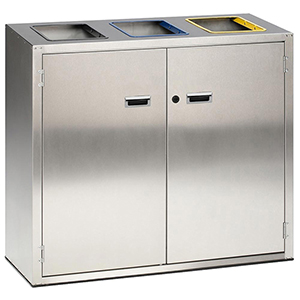 Wertstoffsammler - Wertstoffsortiersystem - Edelstahl