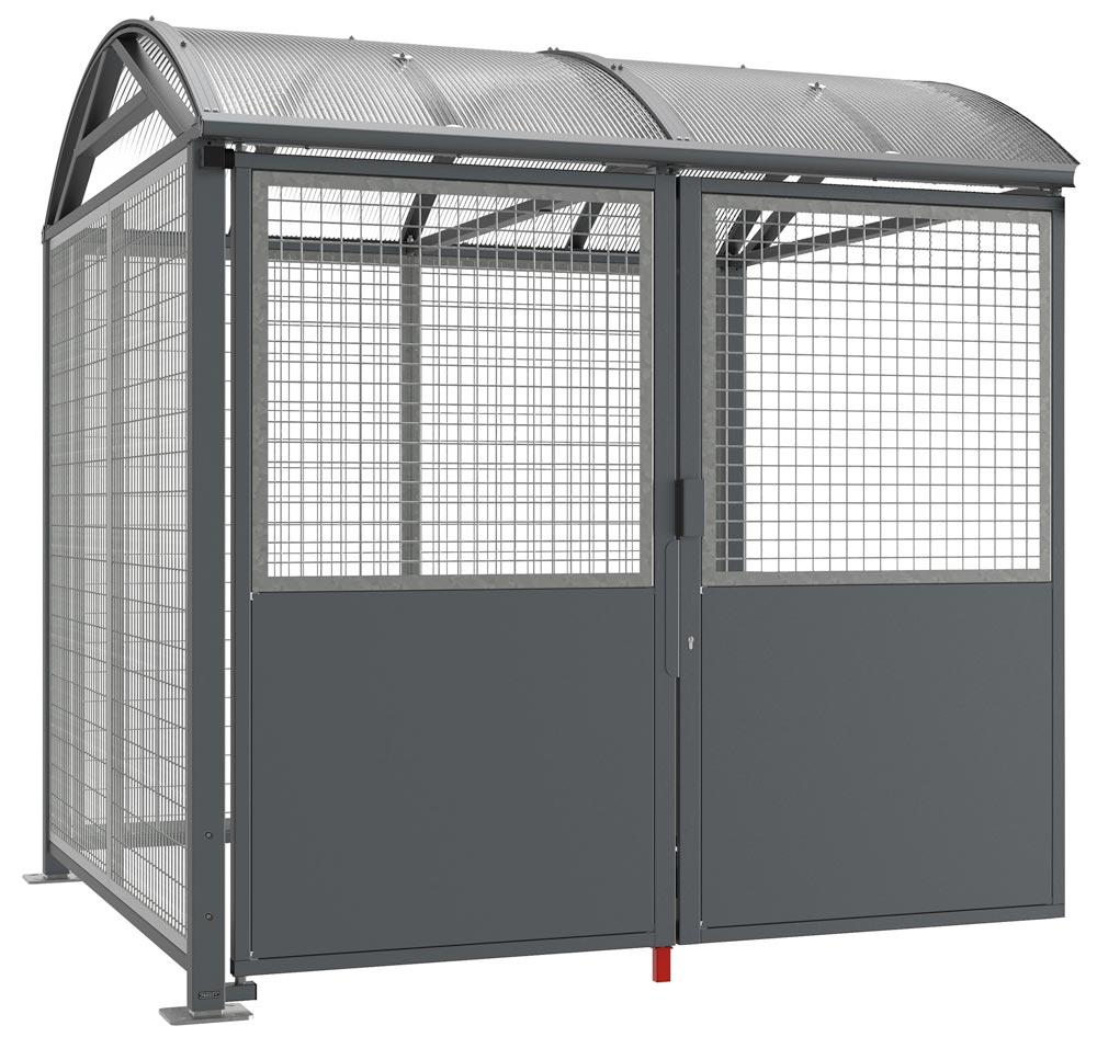 Fahrradunterstand, Überdachung Anbaueinheit