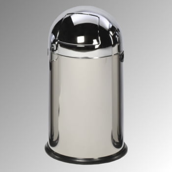 Mülleimer mit Einwurfklappe