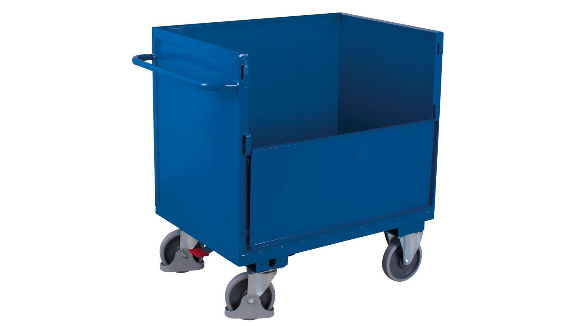 Blechkastenwagen ohne Deckel