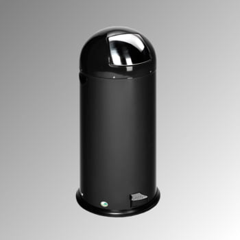 Mülleimer mit Einwurfklappe