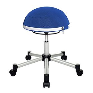 Drehhocker, Fitness-Hocker mit luftgefülltem Sitzkissen