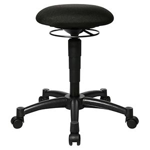 Bürohocker mit beweglicher Sitzfläche