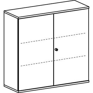 Aktenschrank, Büroschrank mit Flügeltüren