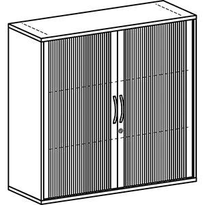 Querrollladenschrank