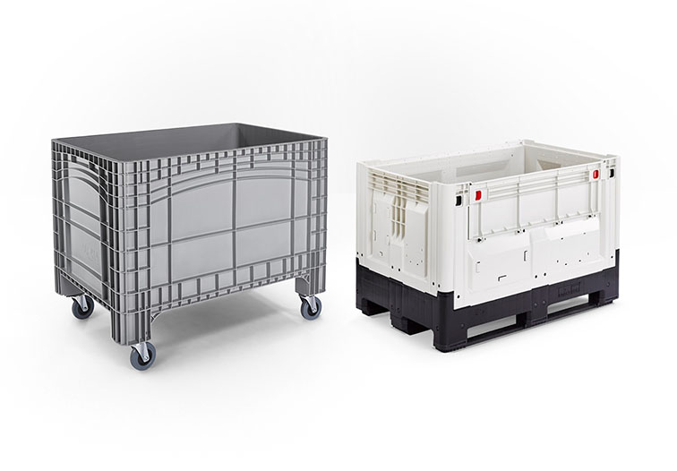 Palettenboxen aus Kunststoff