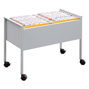 Aktenwagen für 2x50 DIN A4 Hängemappen