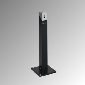 Standaschenbecher eckig - 2 l - 1.005 x 300 x 300 mm (H x B x T) - anthrazit