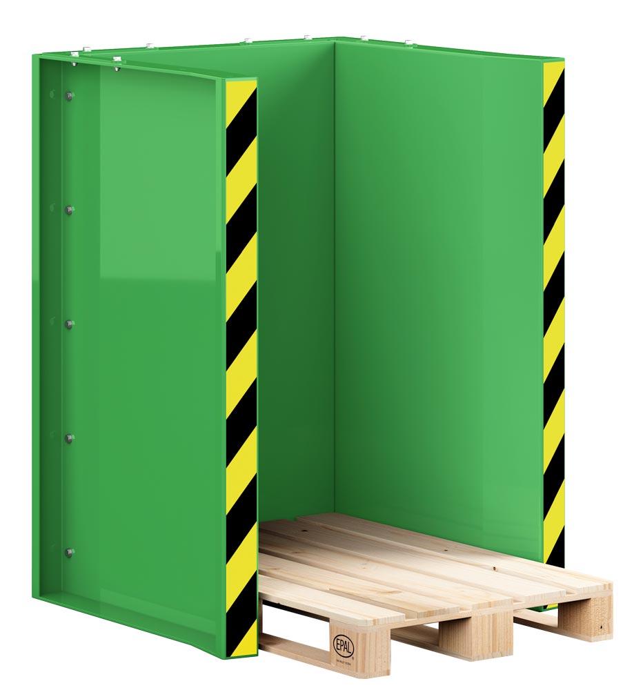 Paletten-Stapel-Station für 10x Europaletten