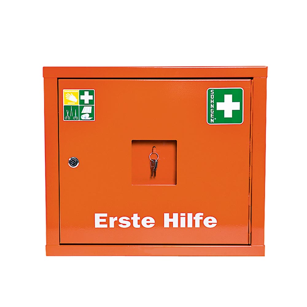 Verbandschrank mit Vol. nach DIN 13157