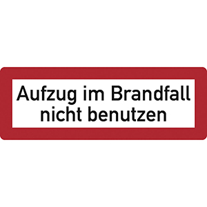 Hinweisschild