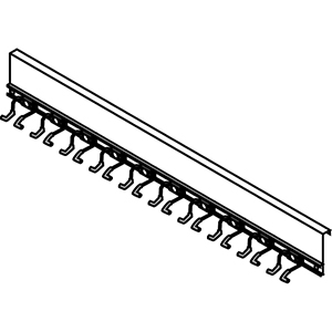 Geräteleiste mit Aufhängvorrichtung