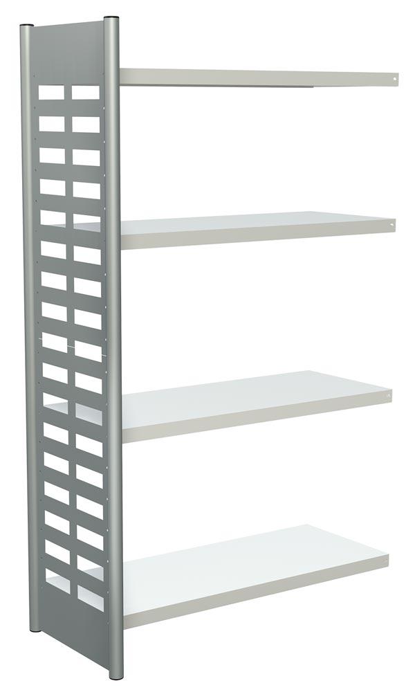 Büroregal, BxTxH 1000x400x1800 mm