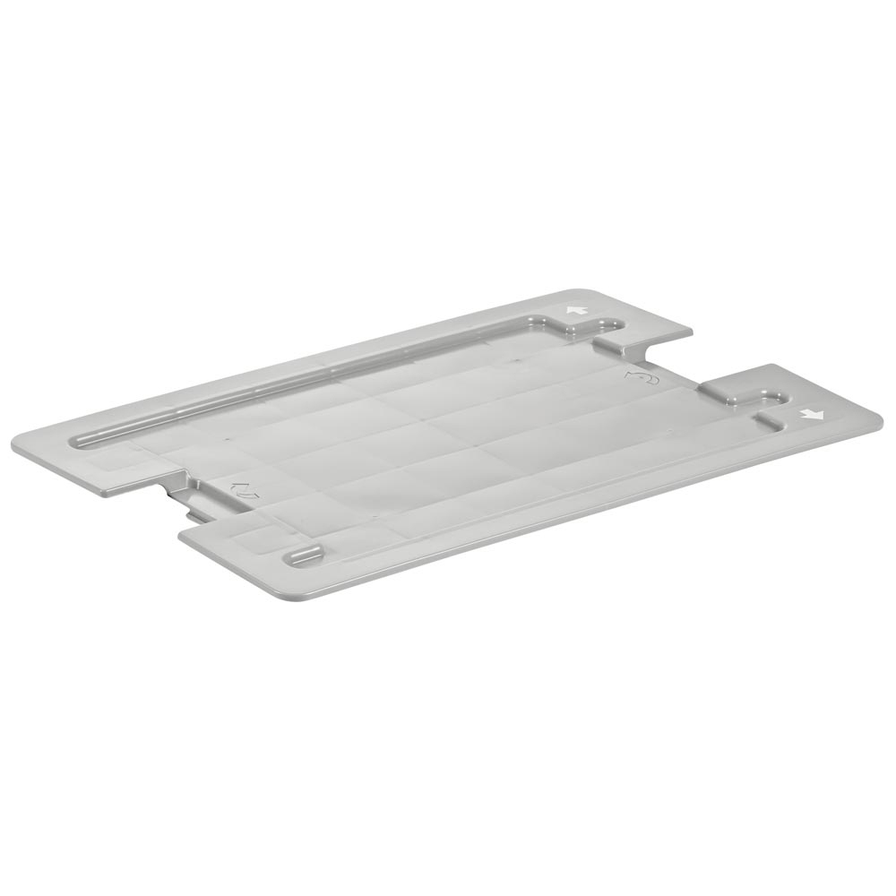 Schnappdeckel für Drehstapelkästen,  Farbe hellgrau, VE 2 Stück