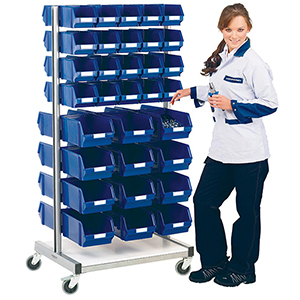 Wagen für Kleinteilemagazine