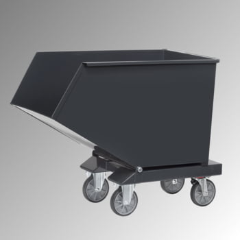 Muldenkippbehälter mit Staplertaschen