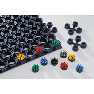 Bürsten für Gummiwabenmatte
