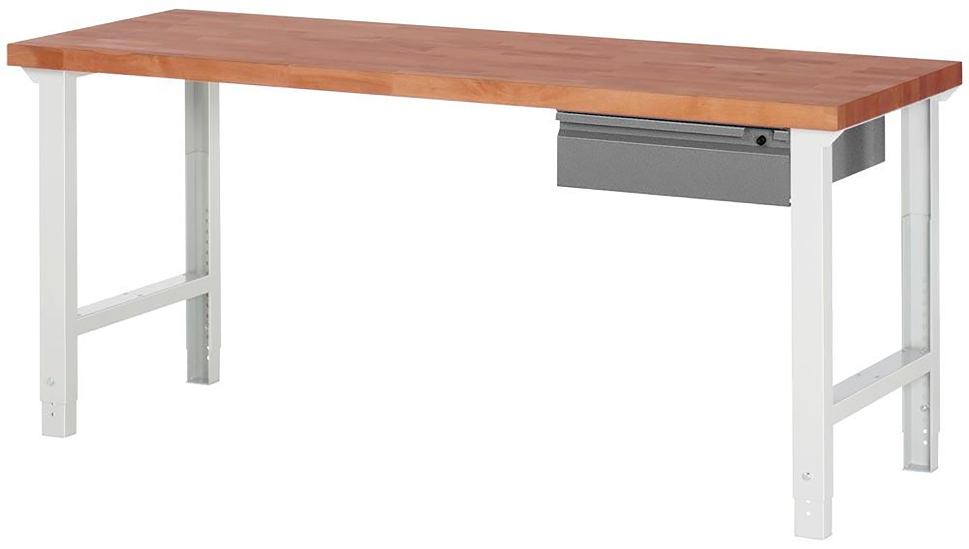 Werkbank 7000 BR, BxTxH 2000x700x790-1140 mm, 1 Schublade
