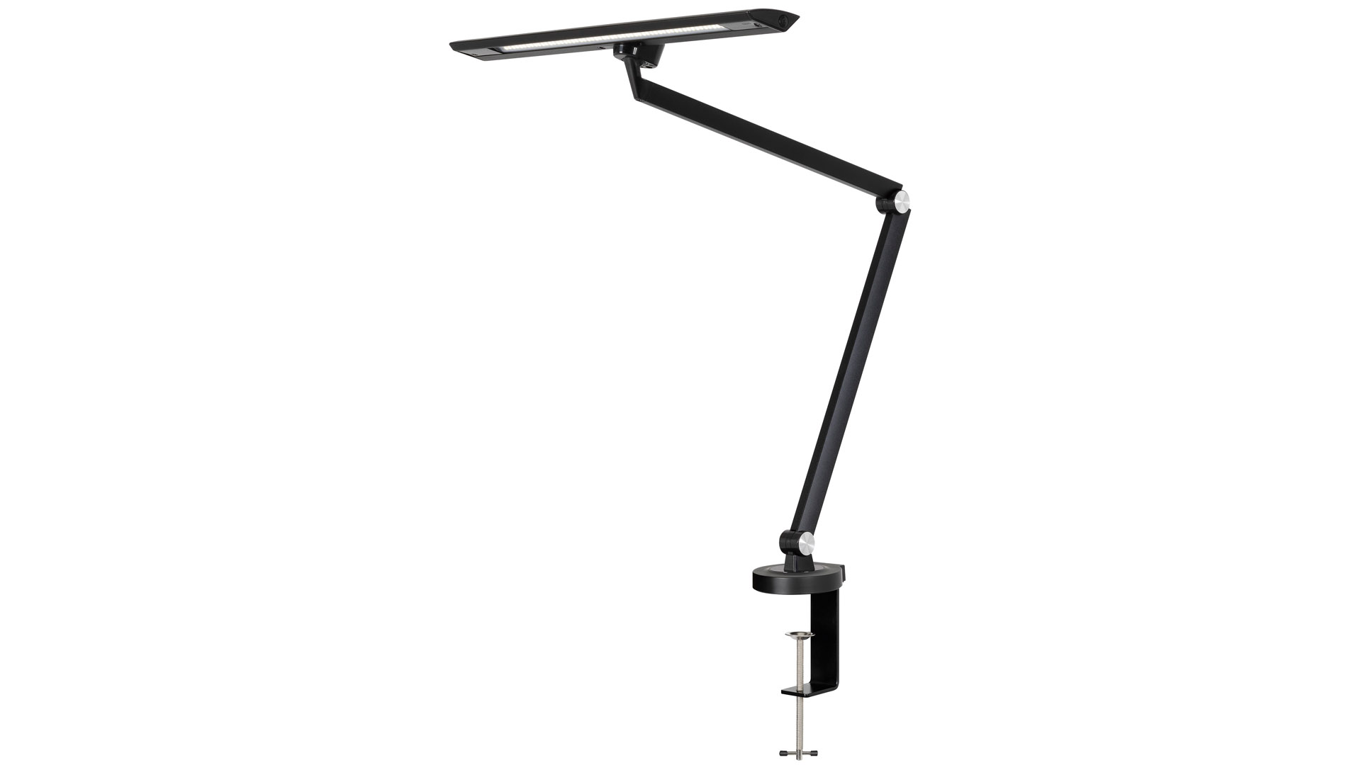Schreibtischlampe, Schreibtischleuchte LED Zirkon Aluminium