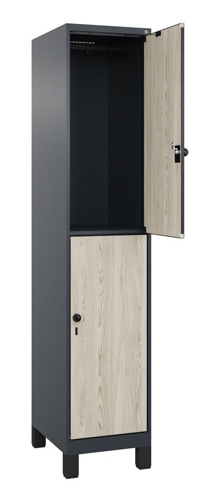 Fächerschrank, doppelstöckig