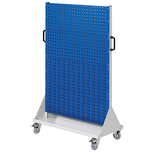 Lochplatte - Schlitzplatte, Werkstattwagen, 2 Loch-/6 Schlitzplatten