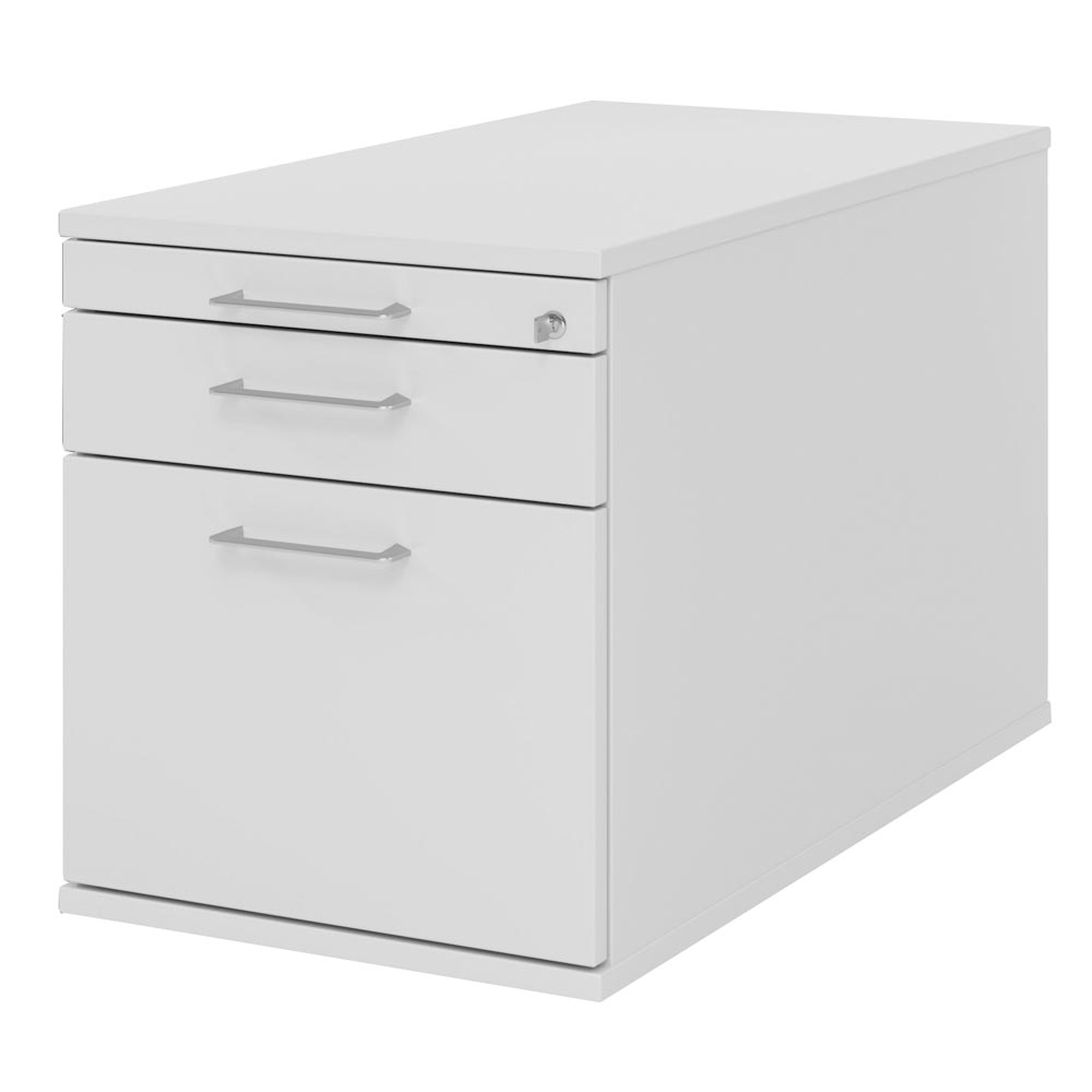 Rollc.  BxTxH 428x800x512 mm 1xU-fach,1 x Schublade, 1x HR-Auszug, grau