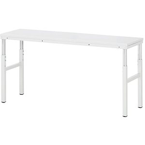 Arbeitstisch höhenverstellbar, Breite 180 cm, Tiefe 50 cm, Höhe 100 cm,  Schublade(n), Platte: EGB-Melaminharzbeschichtet (ESD)