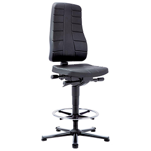 Arbeitsdrehstuhl mit Sicherheitsgasfeder