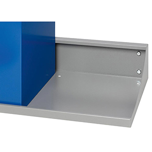 Wandhalterung für selbstlöschende Wertstoffsammler 2-fach