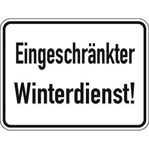 Hinweisschild