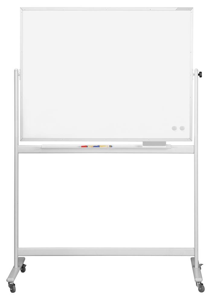 Whiteboard Premium-Qualität, fahrbar, BxH 2200x1200 mm