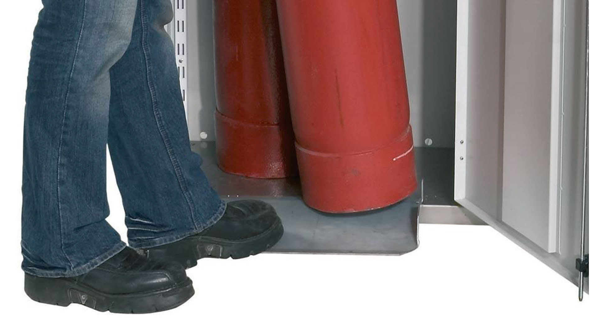 Fest montierte Einrollklappe