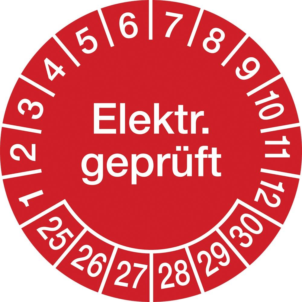 Prüfplakette