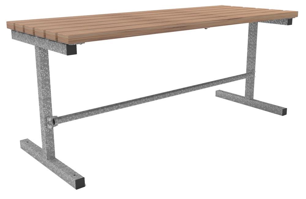 Tisch mit Bambusbelattung Savanna