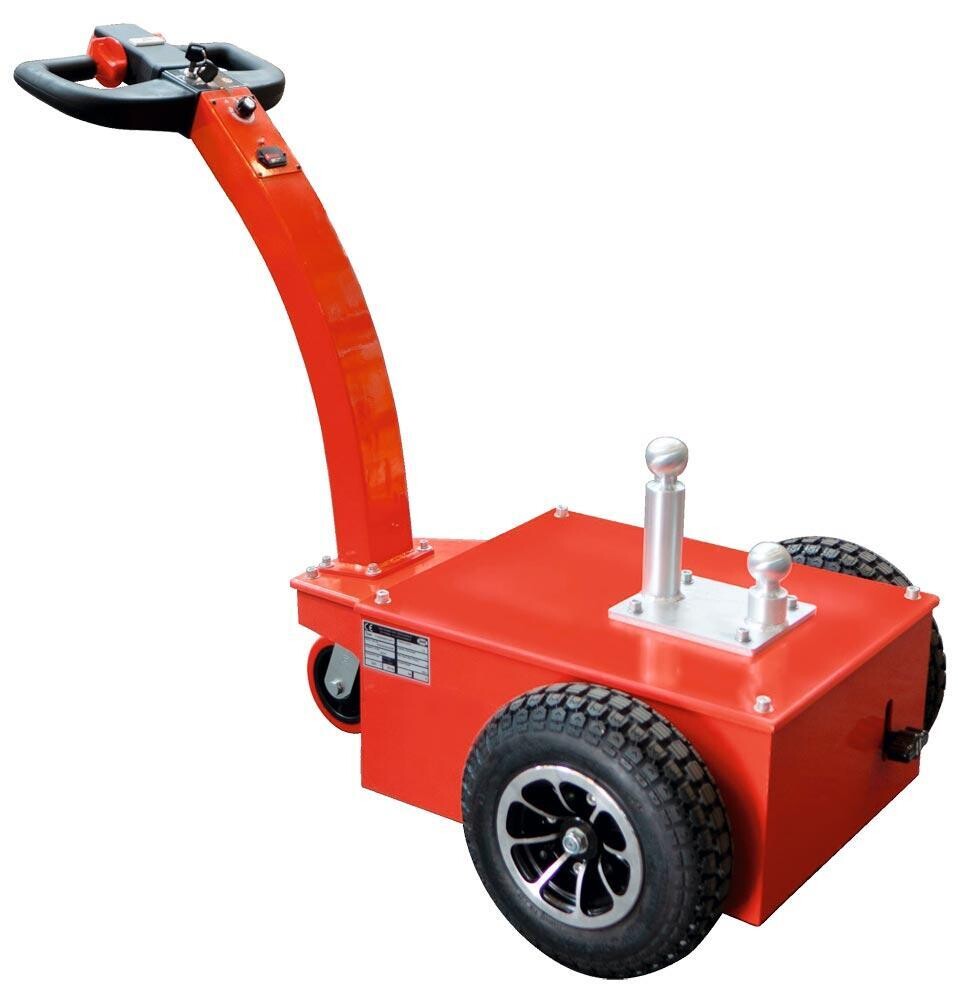 Elektroschlepper - BxL 670x1220 mm - 1500 kg - blutorange