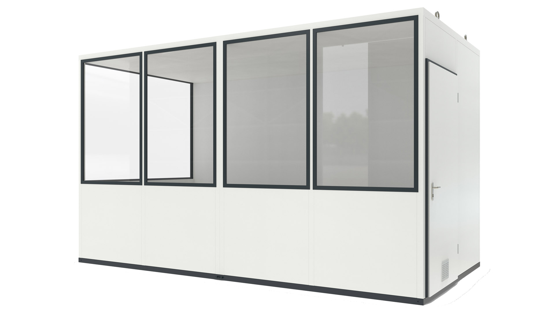 Hallenbüro, Bürocontainer, Mehrzweckraum