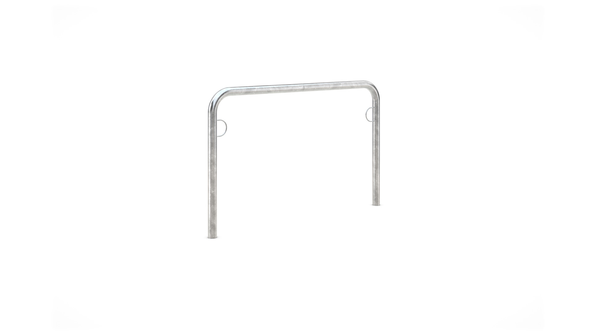 Fahrradbügel, Anlehnbügel - für 2 Fahrräder - Breite: 125 cm - verzinkt