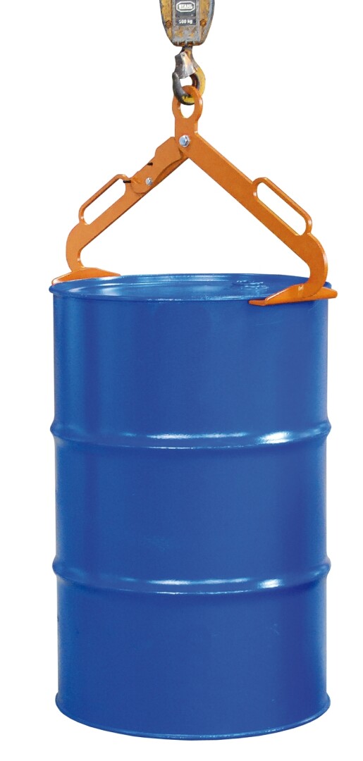 Fasszange, 150 kg, für stehende 60 l Fässer, , verzinkt