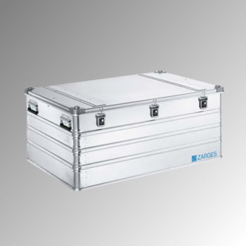 ZARGES Universalkiste K 470, Lagerbox, Alu Kiste - Volumen 414 l - 510 x 1.200 x 800 mm (H x B x T) - Aluminiumkiste