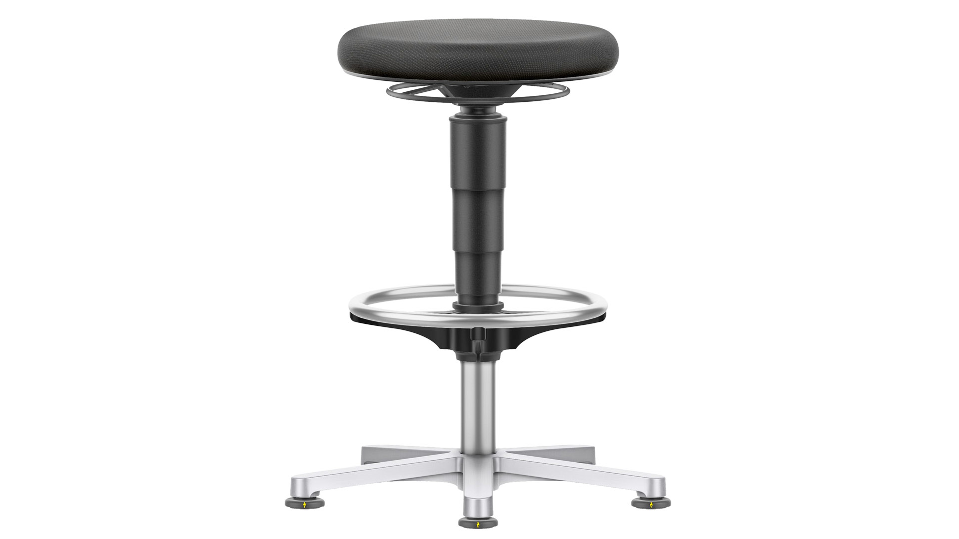 ESD-Arbeitshocker mit Gasfeder-Höhenverstellung