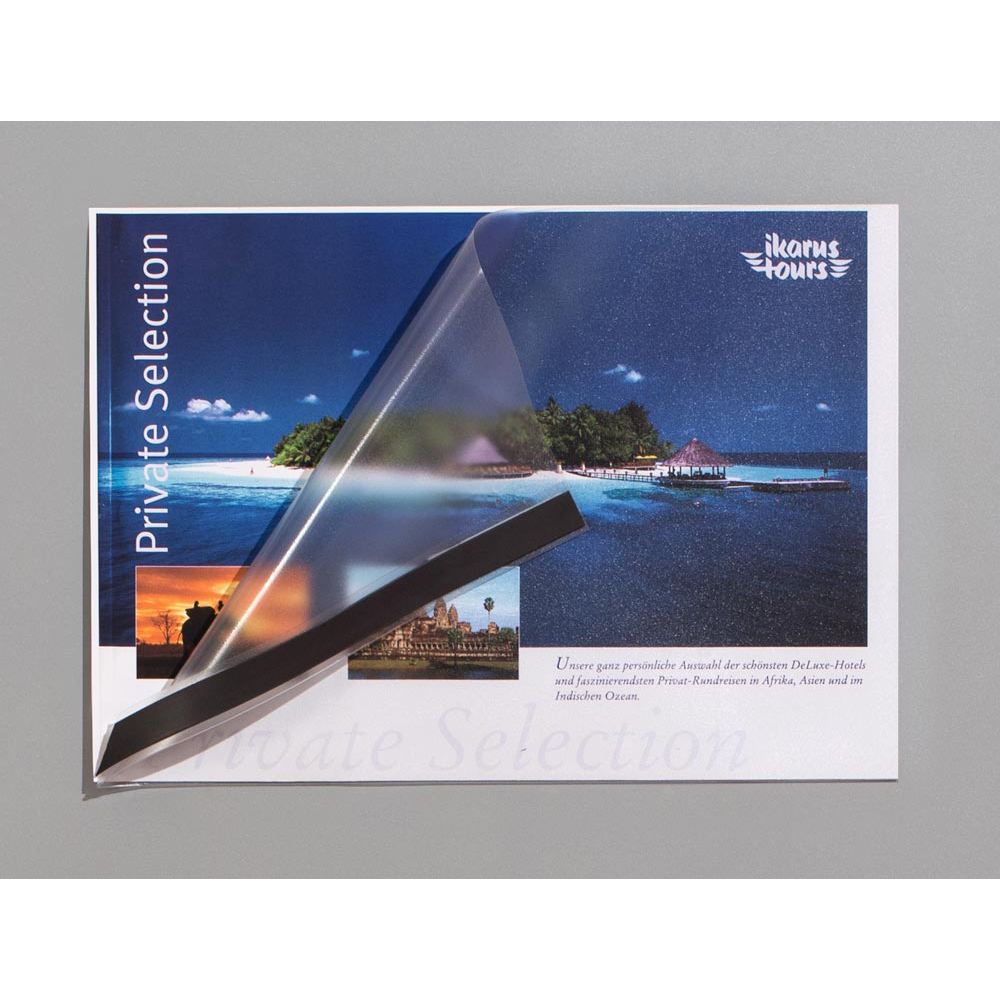 Plakattasche, DIN A3, BxH 297x420 mm, inkl. Magnetstreifen