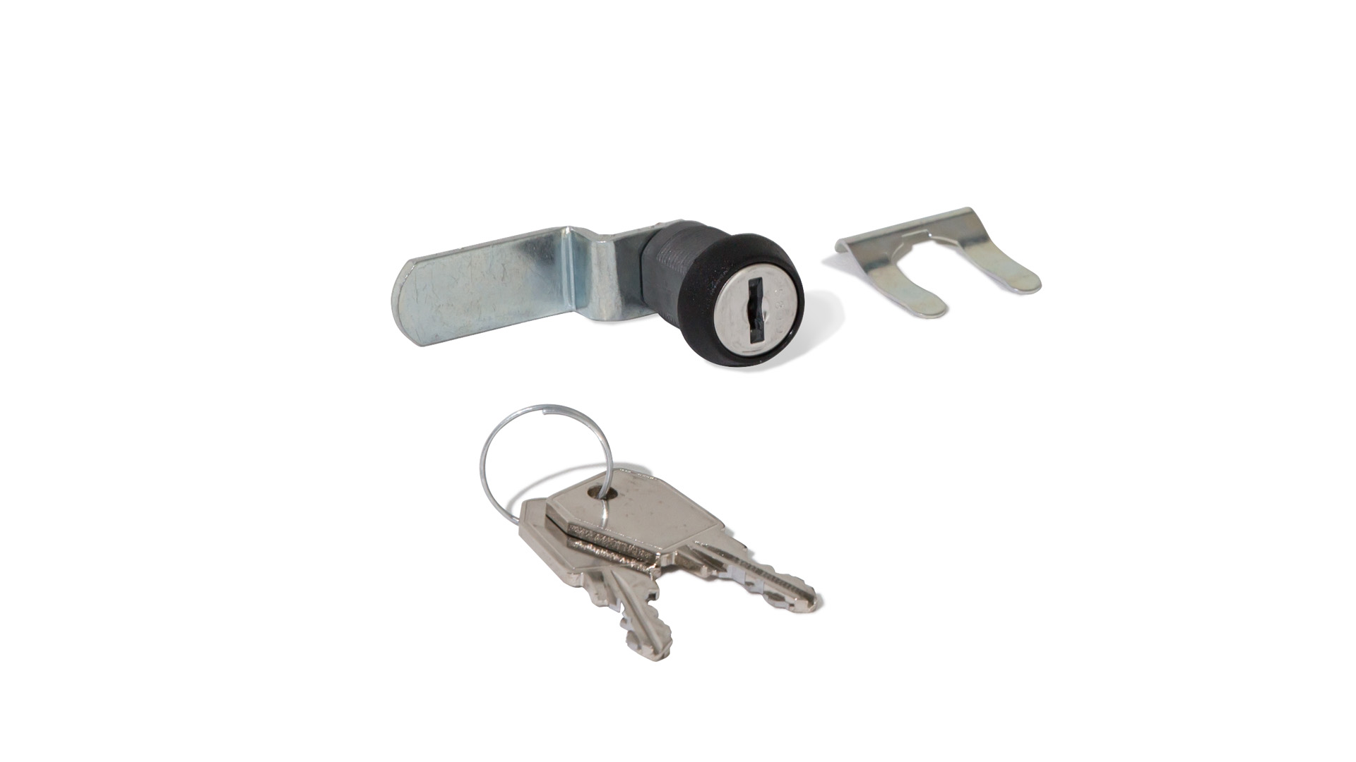 Drehzylinderschloss schwarz