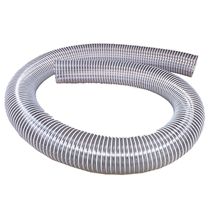 Schlauch für Chip-Sauger, antistatisch, transparent, Länge 2500 mm